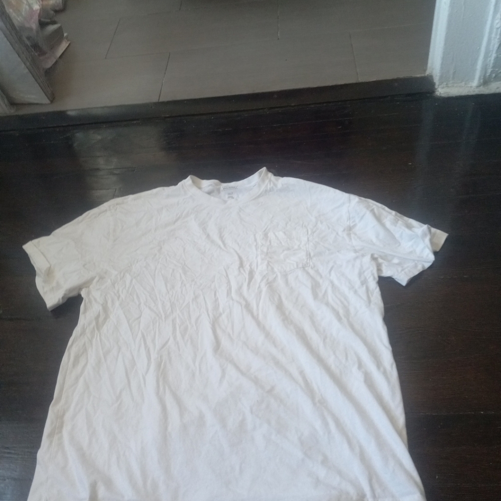 Genuine Dickies Mens Shirt Color White Big&Tall Size 3XLT Side Pocket Cozy...